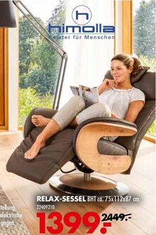 RELAX-SESSEL bei Möbel Kraft in Hamburg RELAX-SESSEL im Angebot bei Möbel Kraft Hamburg für 1.399,00 €