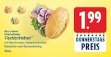 Fischbrötchen für 1,99 € bei E center im Angebot Fischbrötchen im aktuellen E center Prospekt