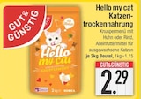 Knuspermenü mit Huhn von Hello my cat im aktuellen EDEKA Prospekt für 2,29 €