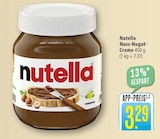 Aktuelle Nutella Angebote bei Marktkauf in Reutlingen Aktuelles Nutella Nuss-Nugat-Creme Angebot bei Marktkauf in Reutlingen ab 3,29 €