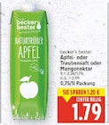 Apfelsaft von becker's bester im aktuellen E center Prospekt