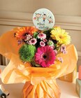 Bouquet bulle 12 tiges sortie des classes à 14,99 € dans le catalogue Intermarché Hyper