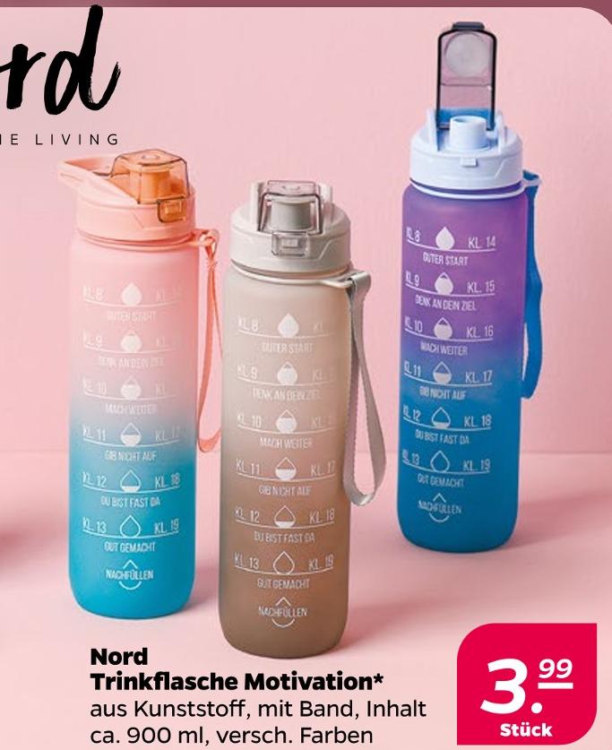 Trinkflasche Motivation