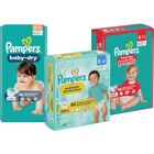 SUR TOUTES LES COUCHES & CULOTTES FORMAT GÉANT DES TAILLES 2 À 8 - PAMPERS en promo chez Carrefour Nancy