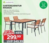 Gartengarnitur Rhodos Angebote von Juskys bei Marktkauf Fellbach für 299,99 €