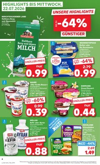 Joghurt im aktuellen Kaufland Prospekt (Ingolstadt) Joghurt im Kaufland Prospekt "Hier bin ich richtig" mit 65 Seiten (Ingolstadt)