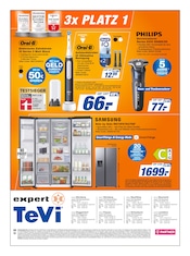 Kühlschrank im expert TeVi Prospekt in Schwabach Aktueller expert TeVi Prospekt mit Kühlschrank, "Top Angebote", Seite 12