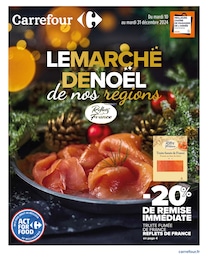Catalogue Carrefour Market à Royan, avec 24 pages Prospectus Carrefour Market à Royan: "LE MARCHÉ DE NOËL de nos régions", 24} pages, 10/12/2024 - 31/12/2024
