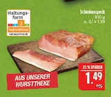 Schinkenspeck im Angebot bei Marktkauf in Schwabach Schinkenspeck Angebote bei Marktkauf Schwabach für 1,49 €