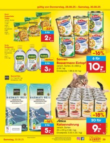 Katzenfutter im Netto Marken-Discount Prospekt "Aktuelle Angebote" mit 65 Seiten (Augsburg)