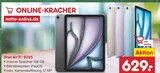 iPad Air 11" 2025 im Angebot bei Netto Marken-Discount in Weiden iPad Air 11" 2025 Angebote bei Netto Marken-Discount Weiden für 629,00 €