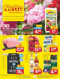 Netto Marken-Discount Prospekt für Saldenburg: "Aktuelle Angebote", 50 Seiten, 29.04.2024 - 04.05.2024