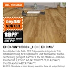 Klick-Vinylboden Eiche Kolding für 44,67 € bei OBI im Angebot Klick-Vinylboden Eiche Kolding im aktuellen OBI Prospekt