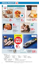 Prospectus Super U "LES PRIX BAS ! DANS VOTRE MAGASIN" en cours à Besançon, Page 2 Catalogue Super U en cours à Besançon, "LES PRIX BAS ! DANS VOTRE MAGASIN", Page 2
