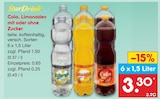 Cola, Limonaden mit oder ohne Zucker Angebote von StarDrink bei Netto Marken-Discount Parchim für 3,30 €