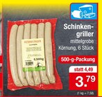Schinkengriller für 3,79 € bei Zimmermann im Angebot Schinkengriller im aktuellen Zimmermann Prospekt