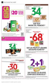 Catalogue Intermarché Hyper de la semaine 31, "34% EN AVANTAGE CARTE", page 2, 21/07/2026 - 02/08/2026 Prospectus Intermarché Hyper en cours, "34% EN AVANTAGE CARTE", page 2 sur 28