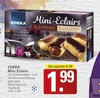 Mini Eclairs im WEZ Prospekt zum Preis von 1,99 €