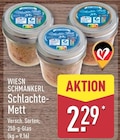 Schlachte-Mett von Wiesn Schmankerl für 2,29 € bei ALDI Nord im Angebot Schlachte-Mett von Wiesn Schmankerl im aktuellen ALDI Nord Prospekt