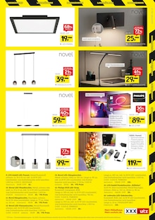 LED-Lampe im XXXLutz Möbelhäuser Prospekt "30% auf Abverkaufsartikel" mit 10 Seiten (Köln)