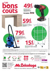 Promos Bureau dans le catalogue "SPÉCIAL RANGEMENT" de Mr.Bricolage Bureau en promo dans le catalogue Mr.Bricolage à la page 12