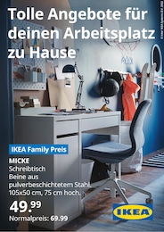 IKEA Prospekt für Burgsinn: Tolle Angebote für deinen Arbeitsplatz zu Hause, 1 Seite, 23.05.2022 - 30.05.2022