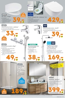 Badmöbel im Globus-Baumarkt Prospekt "Immer eine Idee besser" mit 16 Seiten (Erlangen)