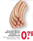 Knackige Wiener Würstchen Angebote bei E center Baden-Baden für 0,79 €