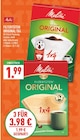 Filtertüten Original 1x4 Angebote von Melitta bei Marktkauf Coesfeld für 1,99 €