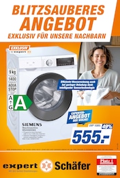 Aktueller expert Schäfer Elektromärkte Prospekt für Westerburg: BLITZSAUBERES ANGEBOT EXKLUSIV FÜR UNSERE NACHBARN mit 1} Seite, 19.03.2025 - 25.03.2025