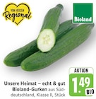 Bioland-Gurken bei E center im Filderstadt Prospekt für 1,49 €