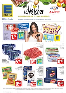 EDEKA Prospekt der KW 43 "Wir lieben Lebensmittel!" Aktueller EDEKA Prospekt "Wir lieben Lebensmittel!" Seite 1 von 40 Seiten