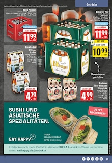 Krombacher im EDEKA Prospekt "Aktuelle Angebote" mit 34 Seiten (Wesel)