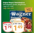 Steinofenpizza im Angebot bei GLOBUS in Völklingen Steinofenpizza Angebote von Wagner bei GLOBUS Völklingen für 1,49 €