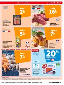 Promo Crevettes Crues dans le catalogue Auchan Hypermarché du moment à la page 5