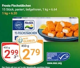Aktuelle Fisch Angebote bei GLOBUS in Salzgitter Aktuelles Fischstäbchen Angebot bei GLOBUS in Salzgitter ab 2,79 €