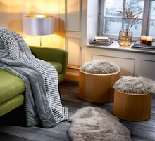 2 Lammfell-Sitzkissen oder 1 Lammfell-Teppich bei ALDI SÜD in St. Ingbert 2 Lammfell-Sitzkissen oder 1 Lammfell-Teppich im Angebot bei ALDI SÜD St. Ingbert für 29,99 €