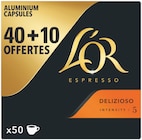 Café en capsules - L'OR ESPRESSO - Supermarchés Match à Villeneuve-d'Ascq Café en capsules - L'OR ESPRESSO en promo chez Supermarchés Match Villeneuve-d'Ascq à 11,85 €