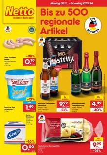 Aktueller Netto Marken-Discount Prospekt (Wernburg, 76 Seiten zum blättern Netto Marken-Discount Prospekt Aktuelle Angebote mit 76 Seiten