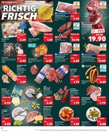 Schweinebauch Angebot & Preis im aktuellen Kaufland Prospekt Schweinebauch Angebot im aktuellen Kaufland Prospekt auf Seite 20