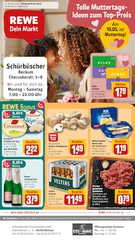 REWE Prospekt Dein Markt mit 34 Seiten