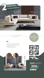 Polstermöbel Fischer Sofa im Prospekt 