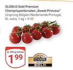 Aktuelle Tomaten Angebote bei GLOBUS in Krefeld Aktuelles Premium Cherryrispentomaten 'Sweet Princess' Angebot bei GLOBUS in Krefeld ab 1,99 €
