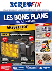 Catalogue Bricolage Screwfix en cours à Villers-Sire-Nicole et alentours, "LES BONS PLANS", 8 pages, 03/03/2025 - 31/03/2025