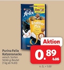 Katzensnacks im Angebot bei Markant Nordwest in Aurich Katzensnacks Angebote von Purina Felix bei Markant Nordwest Aurich für 0,89 €