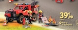 Pick-up et 2 pompiers - PLAYMOBIL dans le catalogue Intermarché Hyper