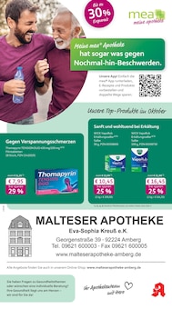 Aktueller mea - meine apotheke Prospekt (Amberg, 4 Seiten zum blättern mea - meine apotheke Prospekt Unsere September-Angebote mit 4 Seiten