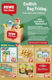 Aktueller REWE Prospekt mit Fisch, "Dein Markt", Seite 1