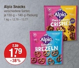 Mais Erdnuss Crispies im V-Markt Prospekt Mais Erdnuss Crispies von Alpia im aktuellen V-Markt Prospekt für 1,79 €