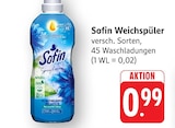 Weichspüler im Angebot bei E center in Neunkirchen Weichspüler Angebote von Sofin bei E center Neunkirchen für 0,99 €